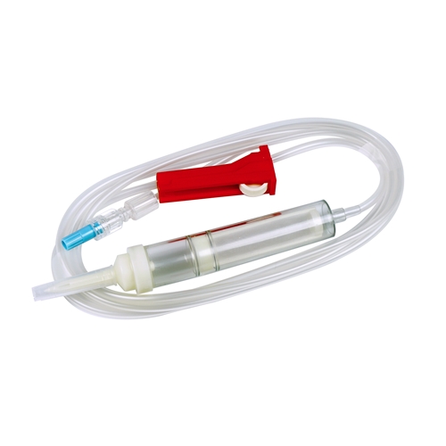 Transfusionssæt Evercare - 180 cm PVC-fri - 80 stk
