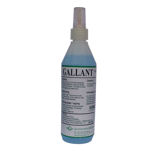 Vinduesrens Gallant - 500ml spray uden parfume