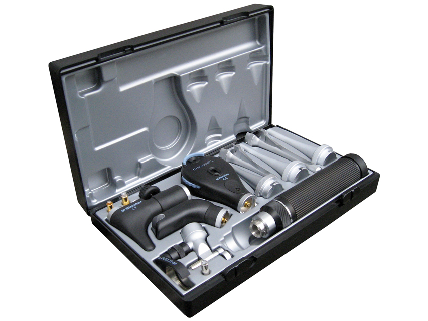 Riester Vet Deluxe Oto-Oftalmo Set HL 2,5V AA-handtag – 3869