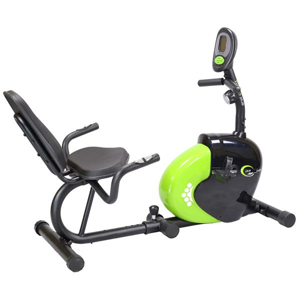 Istuv treeningratas - PLUS - must-roheline - R9259