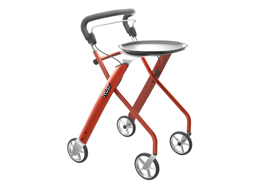 TrustCare - Let's Dream rollator til indendørs brug - Sunset
