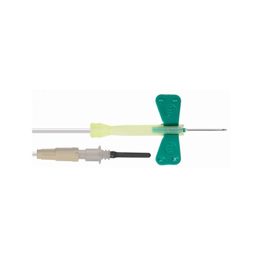 Venprovset BD Safety-Lok – 0,8x19mm 18cm grön u hållare – 50 st