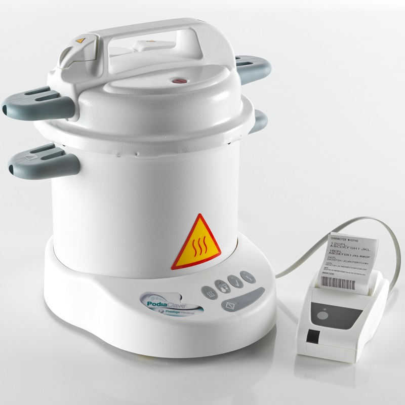 Autoclave - Prestige Classic - 9 L or 12 L - 126 / 134 °C - 9 litres - 134 °C - Suitable for solid instruments - With printer