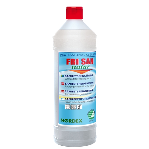 Sanitärreiniger 1L - 1L PH=2,5/ 2,7 Svanen