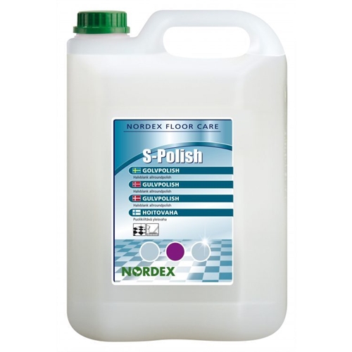 Golvpolish halvblank S-Polish – 5L