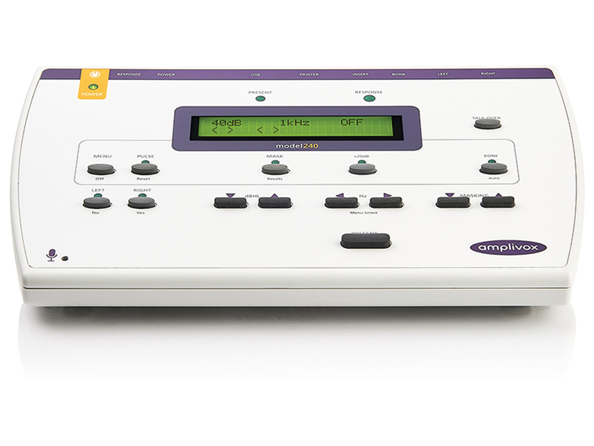 Amplivox 240 diagnostisk audiometer - luft, ben, maskledningsförmåga
