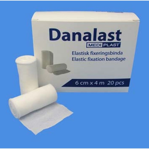 Fixierbinde Danalast - 6 cm x 4 m PA/Viskose - 20 St.