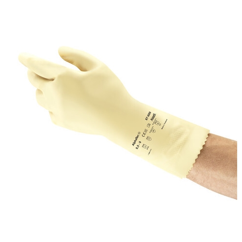 Haushalts und Obduktionshandschuhe - 7,5 - 8 (M) AlphaTec 87-600