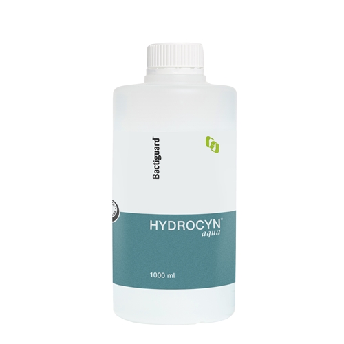 Sårskyllevæske Hydrocyn Aqua - 1000 ml flaskehætte