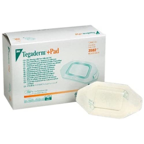 Haavakalvo sidostyynyllä Tegaderm + Pad - 5x7cm (tyyny 2,5x4cm) kehys - 50 kpl