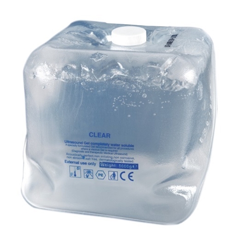 Ultraljudsgel CETRO Clear – 5kg inkl tomflaska