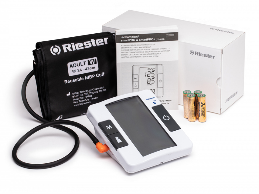 Ri-Champion Smart Pro+ Blodtrycksmätare med Bluetooth - 1735-BT - vuxenmanschett