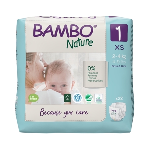 Tape ble Bambo Nature - 1 2-4 kg - 132 stk.