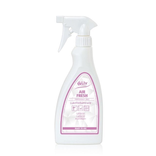 Luftrenser Liv - 500 ml sprayflaske uparfumeret - 12 stk.
