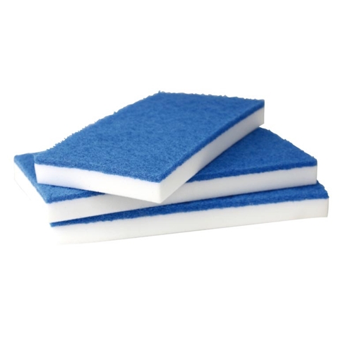 Mirakelrenseblok MAX - 25x12 cm hvid/blå - 10 stk