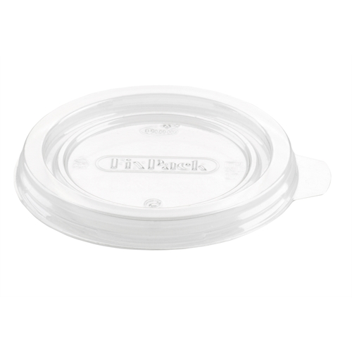 Lid APET round Fixpack - 110ml 93x93x9mm transparent - 50 pcs