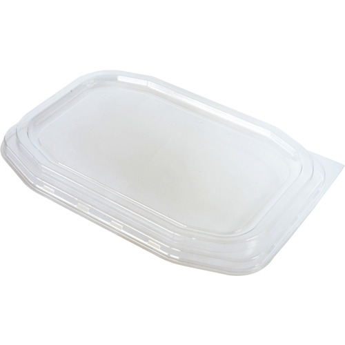Lid APET for 1/2 GN containers - 221x154x14mm transparent Duniform - 312 pcs
