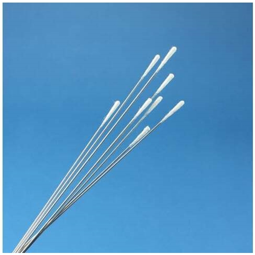 Öronpinne aluminium Mediplast - 15cm m bomull 2mm - 100 st