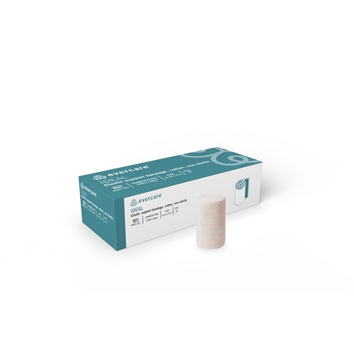 Fixierbinde evercare Ideal - 6 cm x 4 m Baumwolle - 10 St.