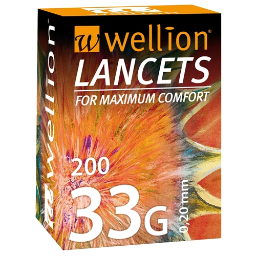 Lansett Wellion – 33G (0,20mm) gul 200-p – 200 st
