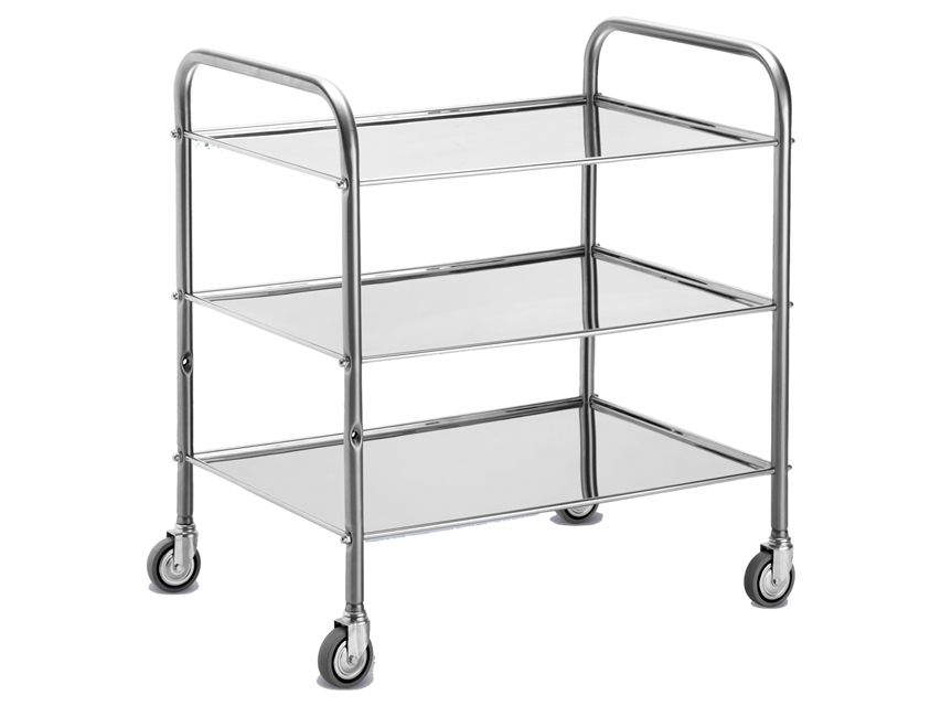 LANCART TER TROLLEY 70x50xh80 cm - 3 hyllor