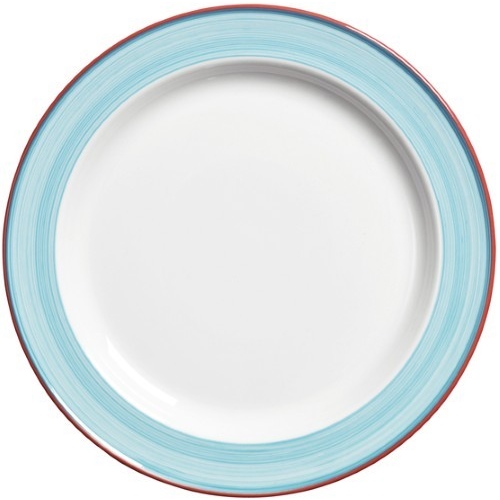 Rio tallrik flat – 20cm blå – 12 st