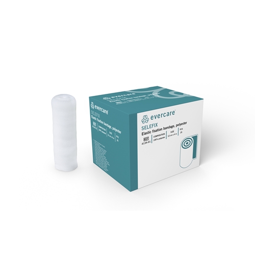 Evercare Selefix Fixierbinde - 12 cm x 4 m 100% Polyester steril - 25 St.