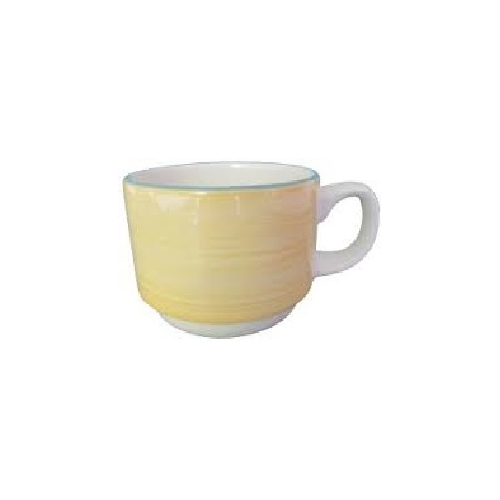 Rio kaffekopp stb – 17cl gul – 12 st