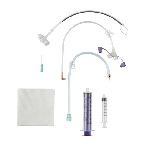 Gastrostomiport MIC-Key GJ set – 18Fr 2,5cm 45cm slang ENFit