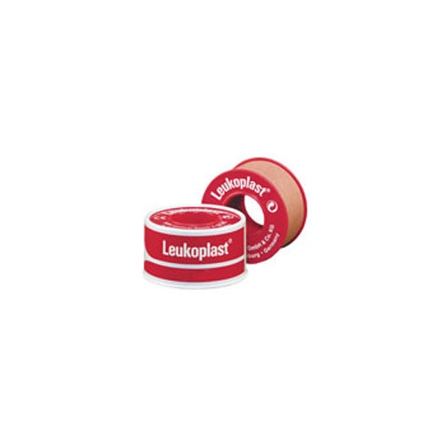 Gewebepflaster Leukoplast - 5cmx9,2m beige Latex - 6 St