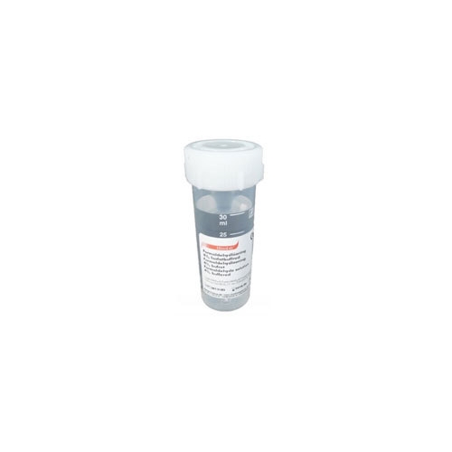 Formaldehydlösning buffrad 4% – 30ml i 40ml PP-burk – 50 st