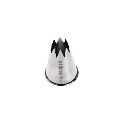 Stjärntyll nr18 rostfri – 18mm B