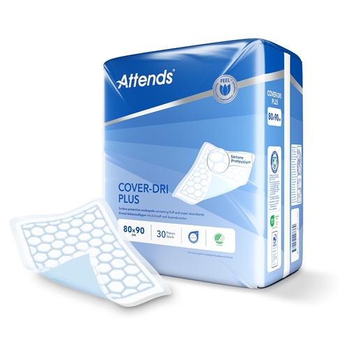 Einweg-Hygieneunterlagen 80x90cm 63g Cover Dri Plus 120 St.