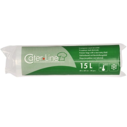 Plastpåse frys LD – 15L 400x600mm 34my rle30 – 30 st