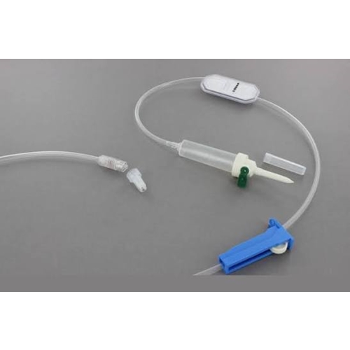 Infusionsaggregat med luftning V86 GL – 165cm öt-ventil filter BV – 20 st