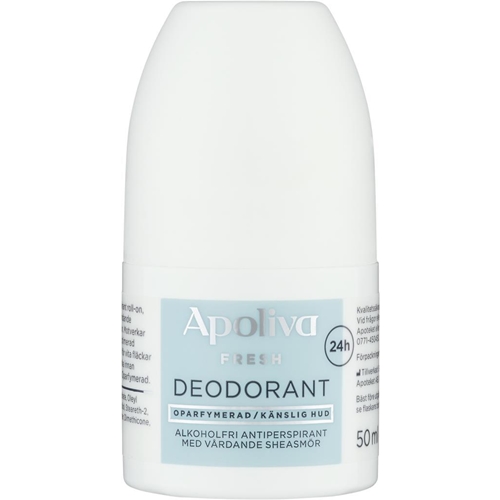 Apoliva-deodorantti - 50 ml hajusteeton alkoholiton 24 h