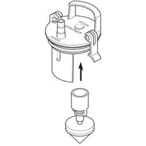 Lock flergångs till sugsystem Medela – litet ansl 6-10mm överstrskydd