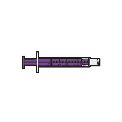 Enteral spruta medicina – 2,5ml ENFit diskbar LDT – 100 st