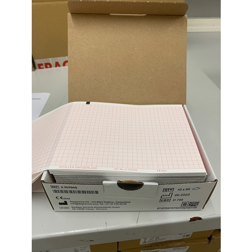 EKG-papper Schiller – till Cardiovit FT-1