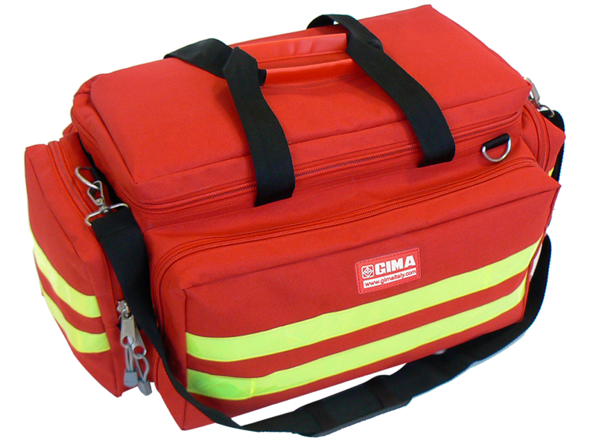 Akuttaske - medium - rød - Smart Bag