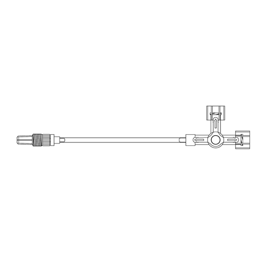 3-vejs hane Mediplast - 7 cm slange - 450 stk.
