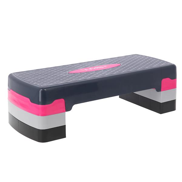 Aerobinen step-lauta - AS002 (roosa / harmaa)