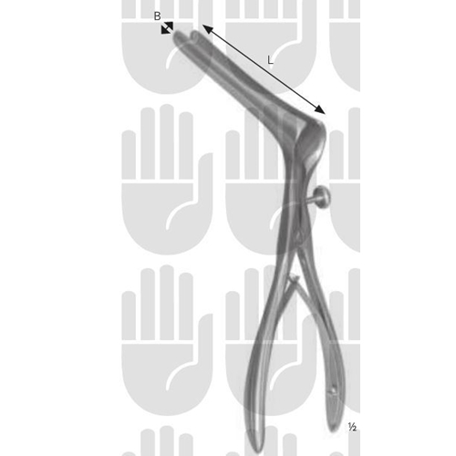 Spekulum näs Cottle – 30mm, 9-4mm, 14,5cm