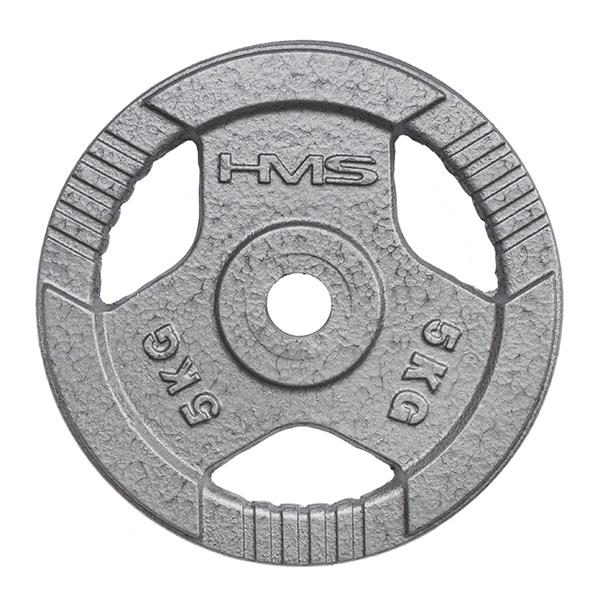 Vægtskive - THM5 - hammertone-skive - 5 kg