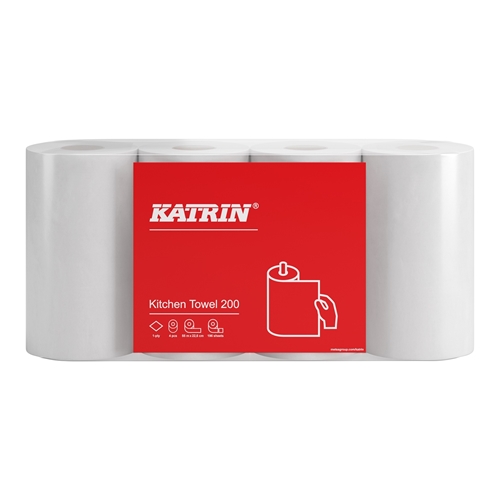Haushaltspapier 1-lagig - Katrin Basic 55m 0,366kg - 32 St