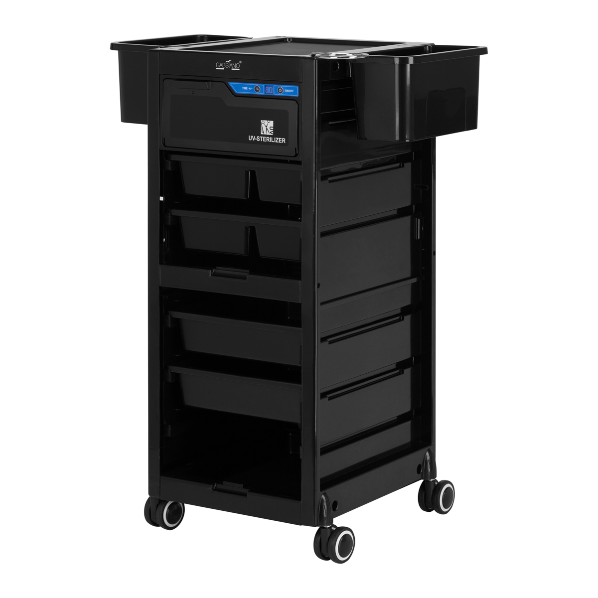 Gabbiano frisörhjälp med UV-sterilisator 68UV svart