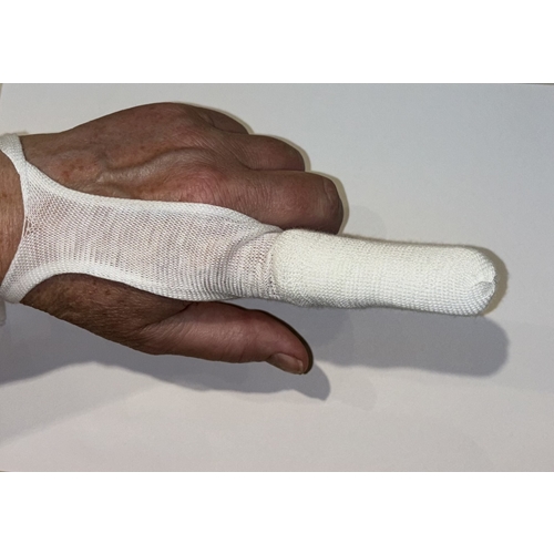 Fingerforbinding tubegaze FingerDerm - small polstret steril - 50 stk