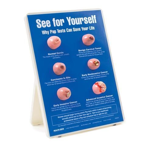 Se själv: Pap-test display