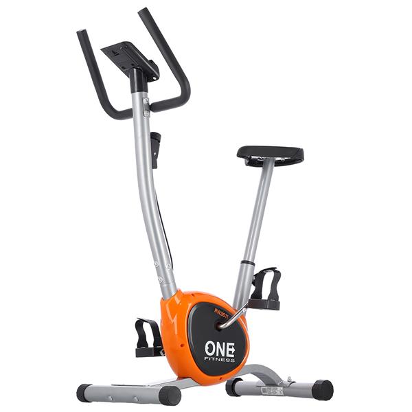 Heimtrainer - One Fitness - Silber-Orange - RW3011
