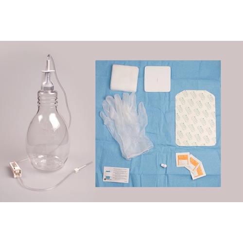 Dränageset PleurX – 1000ml flaska m tillbehör – 10 st